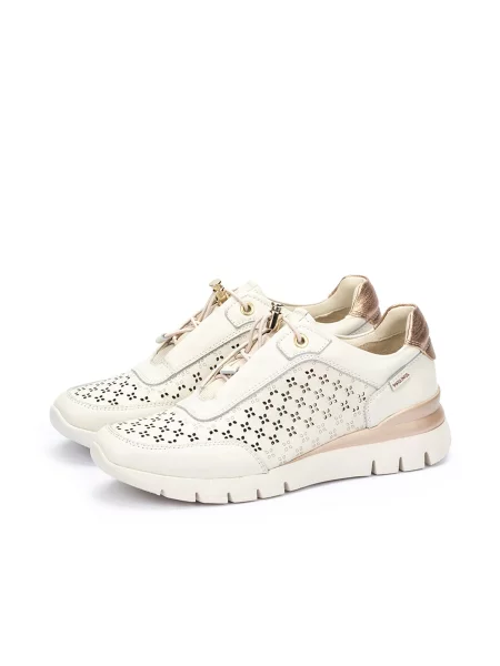 Pikolinos Sneakers Cantabria Crem alb