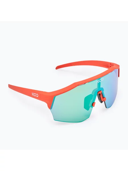 Слънчеви очила Koo Alibi orange matt/green mirror зелено