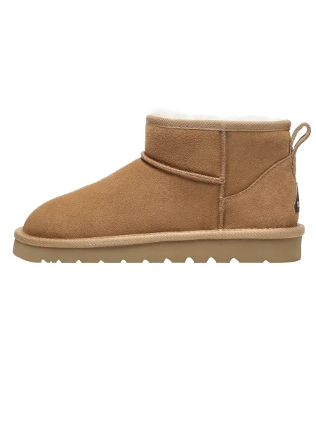 Everau Botine caramel / închis maro