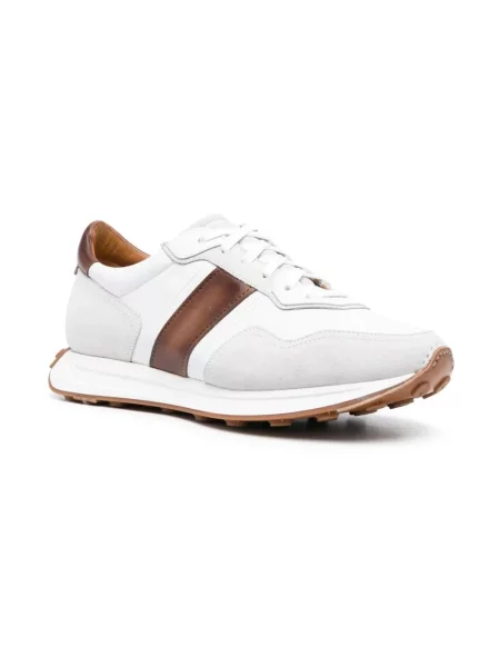 Sneakersy Magnanni skórzane białe