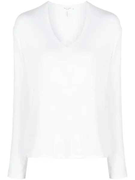 Hanorac Rag & Bone tricotate alb