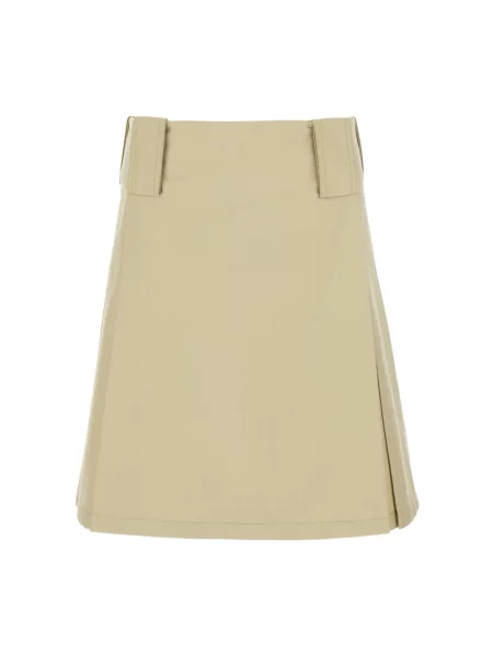 Spódnica midi Burberry do kolan zielona