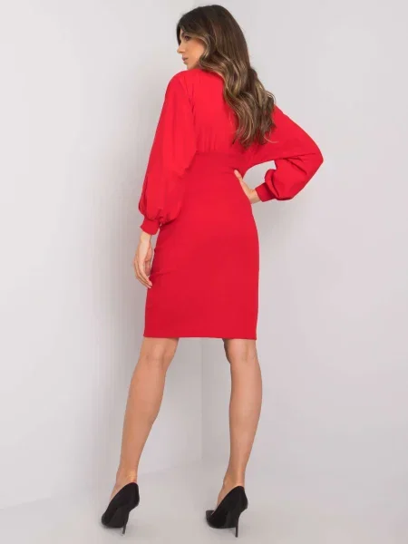 Rochie Rue Paris de costum roșu
