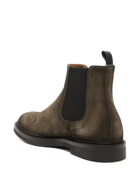 Botine chelsea Officine Creative din piele de căprioară maro