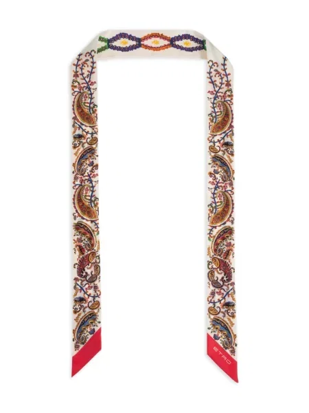 Κασκόλ Etro paisley με αυτόγραφο