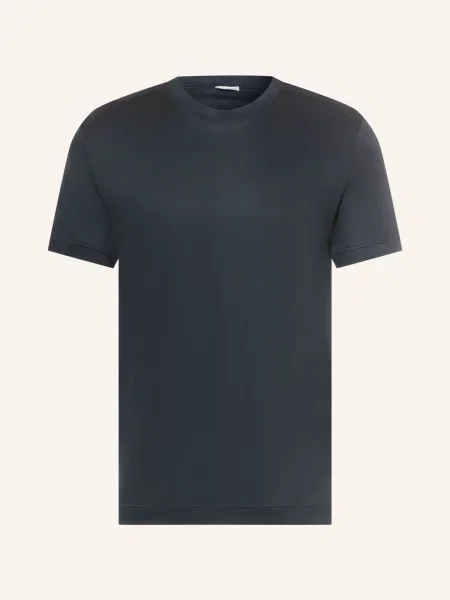 Zimmerli Koszulka Od Piżamy Sustainable Luxury blau granatowa