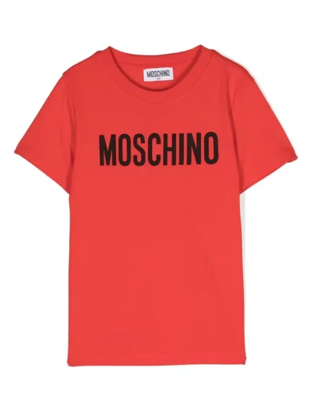 Koszulka dziecięca Moschino czerwona