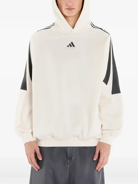 Cropp tricou Adidas din dantelă cu imagine negru