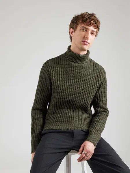 SELECTED Pulover SLHTOM pin verde