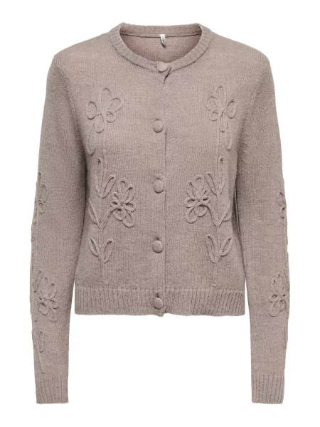 ONLY Geacă tricotată ONLJoy grej