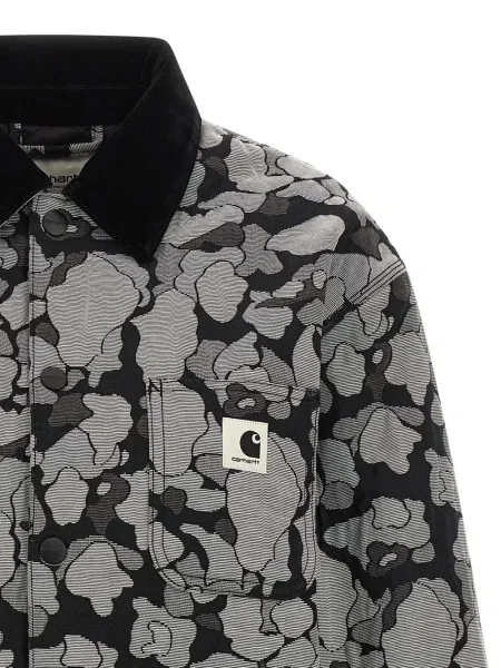 Geacă Carhartt Wip din jacard negru