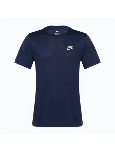Férfi Nike Sportswear Club fekete éjfekete tengerészkék-fehér póló. Méret: XL kék
