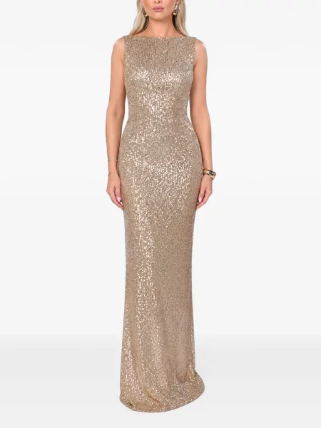 Rochie maxi Roserry cu paiete fără mâneci