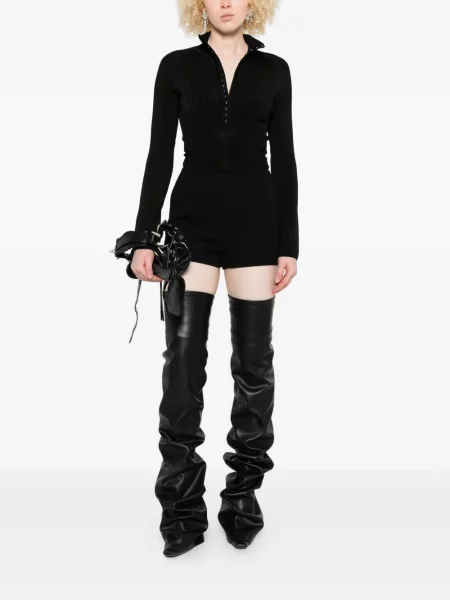 Pantaloni scurți Mugler negru