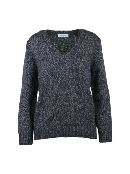 Sweter Gran Sasso wełniany szary