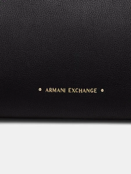 Кожаная сумка шоппер Armani Exchange