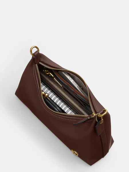 Кожаная сумка Coach
