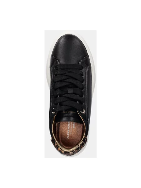 Sneakersy Alexander Smith skórzane czarne