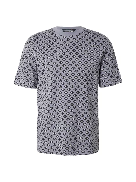 SCOTCH & SODA Tricou albastru / albastru noapte alb