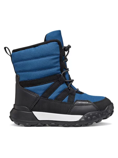 Geox Μπότες Χιονιού J Trekkyup Boy B Abx S μπλε