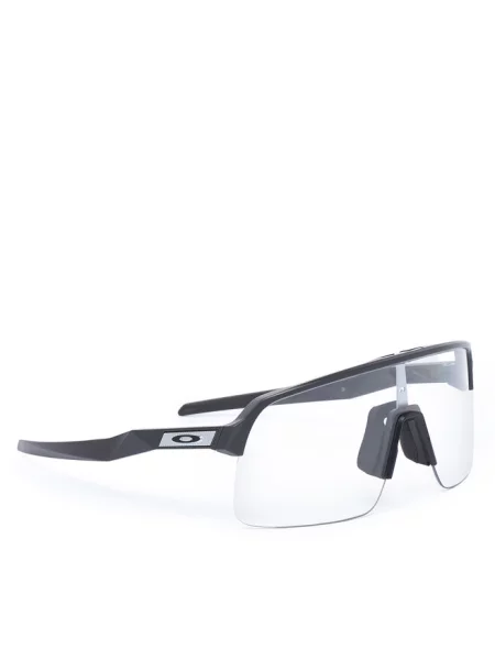 Okulary Oakley Sutro Lite Matte Carbon z przezroczystymi lub czarnymi soczewkami fotochromowymi szare