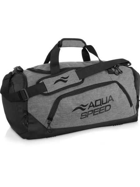 Torba sportowa pływacka na ramię Aqua Speed czarna