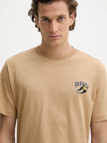 Футболка Barrow з принтом зелений