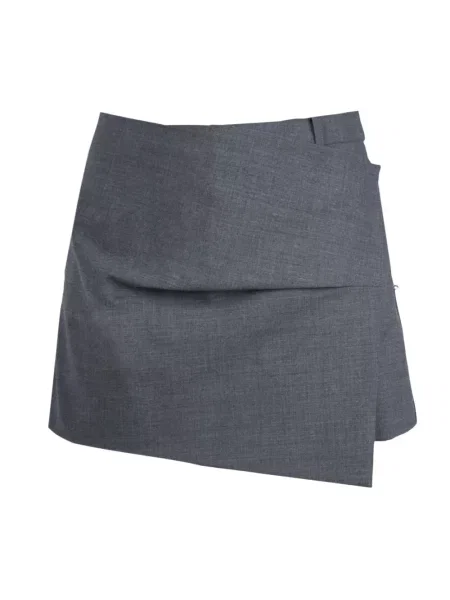 Spódnica mini Ottodame szara