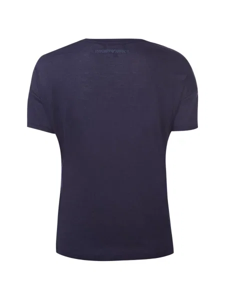 Tričko Emporio Armani modrá
