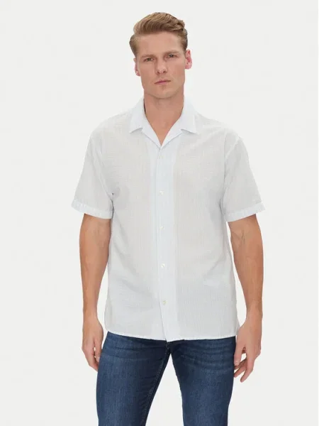 Jack&Jones Cămașă Luke celest albastru