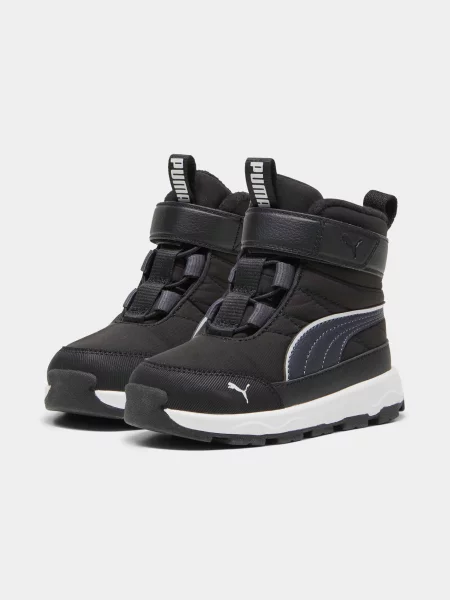 Дитячі Черевики PUMA Evolve Boot Ac+ Inf комбінований верх чорний