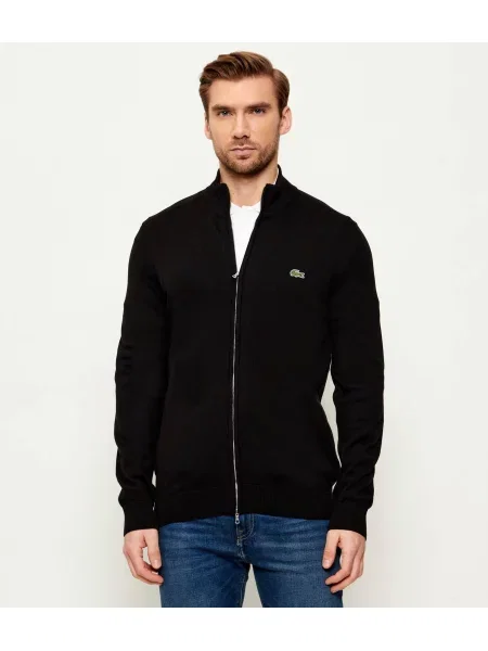 Pulover Lacoste clasic negru