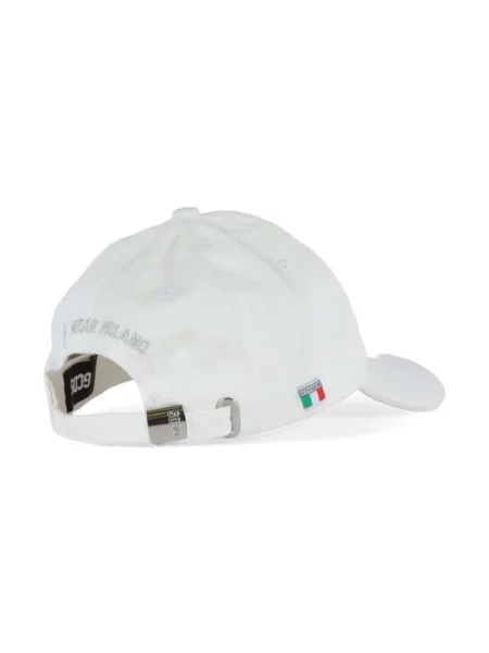 Czapka z daszkiem Gcds z logo biała