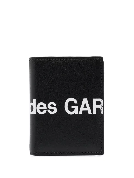 Portofel Comme Des Garçons Wallet cu imagine negru