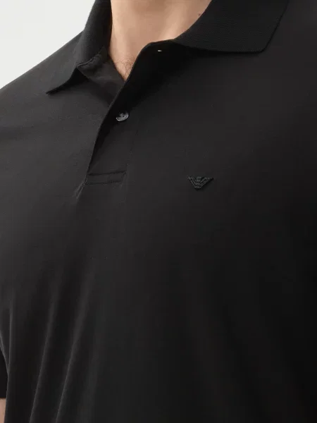 Поло Emporio Armani чорне