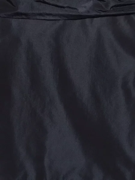 Decupat geacă Love Moschino cu volane negru