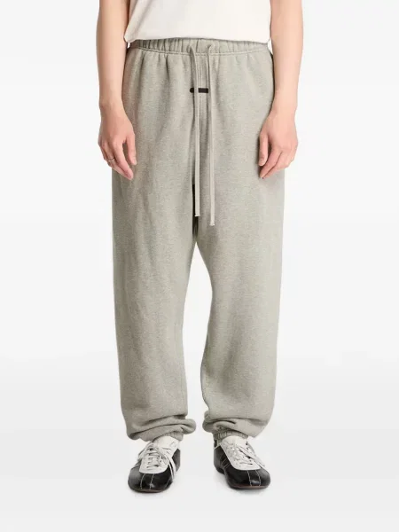 Pantaloni Fear Of God Essentials alergare cu cordon gri