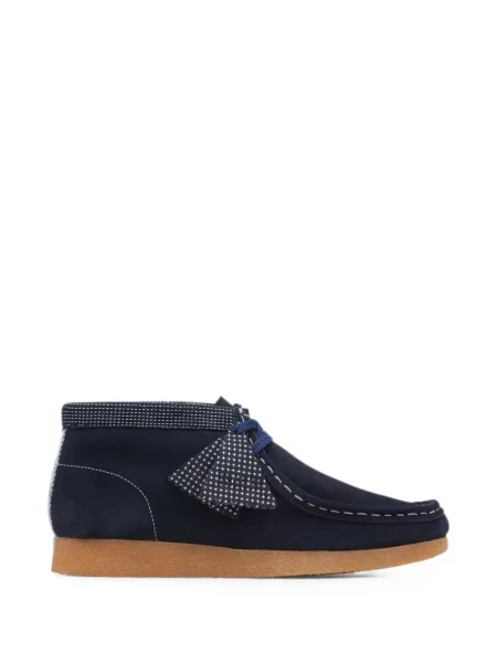 Botki dziecięce Clarks niebieskie