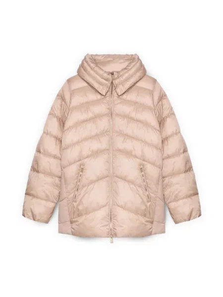 Kurtka puchowa Fiorella Rubino beżowa