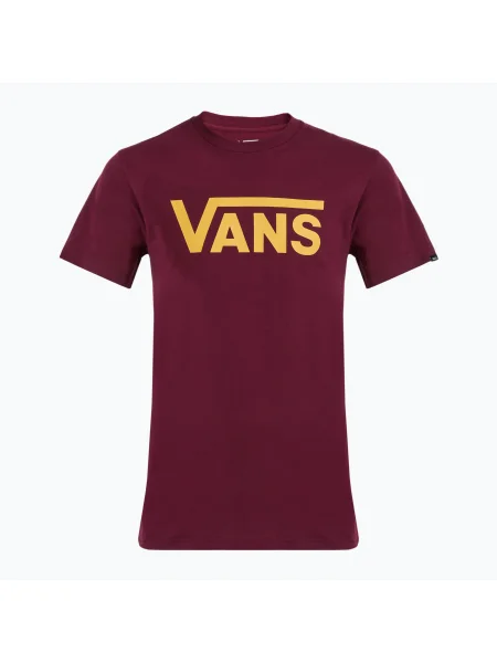 Férfi Vans Mn Vans Classic bordó/fűszeres mustár póló. Méret: S