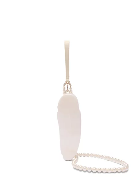 Чанта за през рамо Simone Rocha с перли