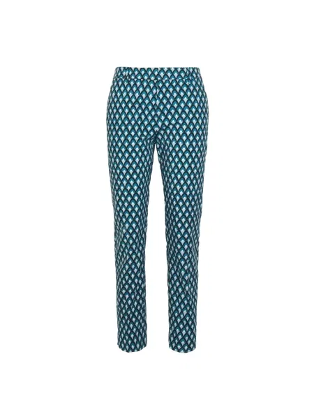 Spodnie Weekend Max Mara niebieskie