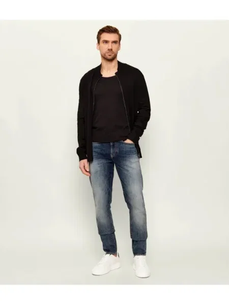 Armani Exchange Kötött pulóver fekete
