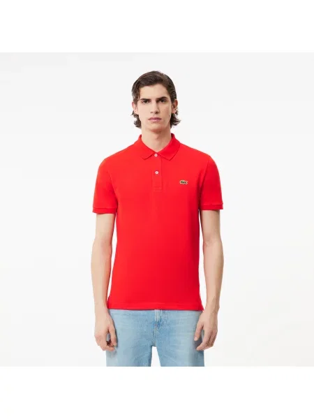 Lacoste Koszulka Polo Light czerwony