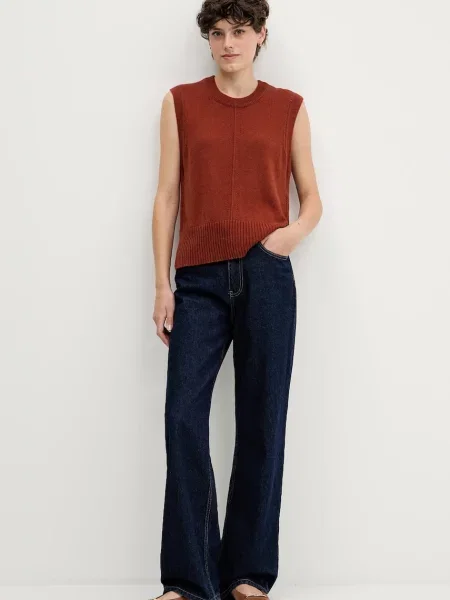 Вовняний светр Pedro Del Hierro помаранчевий