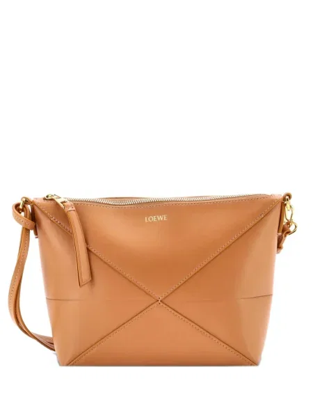 Kožna torbica Loewe Pre-owned smeđa