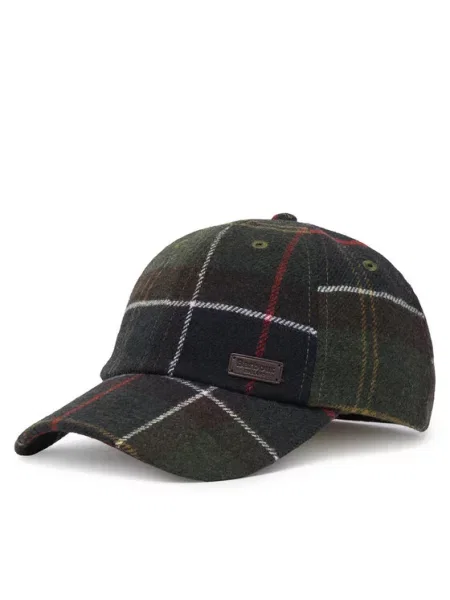 Barbour Kepurė su snapeliu GALINGALE Tamsiai žalia