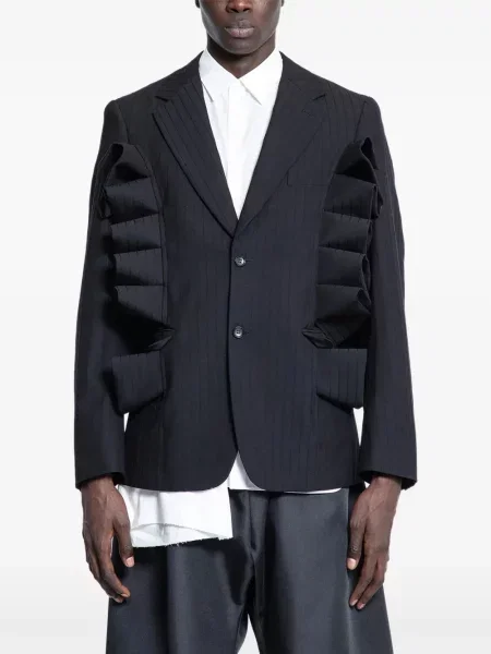 Sacou Comme Des Garcons Homme Plus cu volane negru