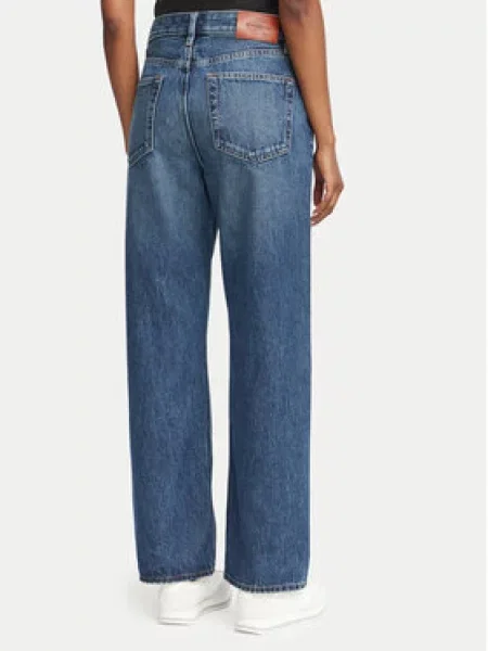 Calvin Klein Jeans Farmer Sötétkék Straight Fit