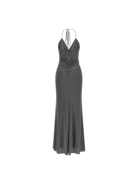 Sukienka maxi Pinko szara